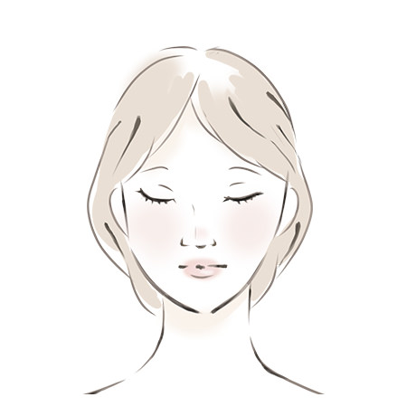 小鼻の幅が広い